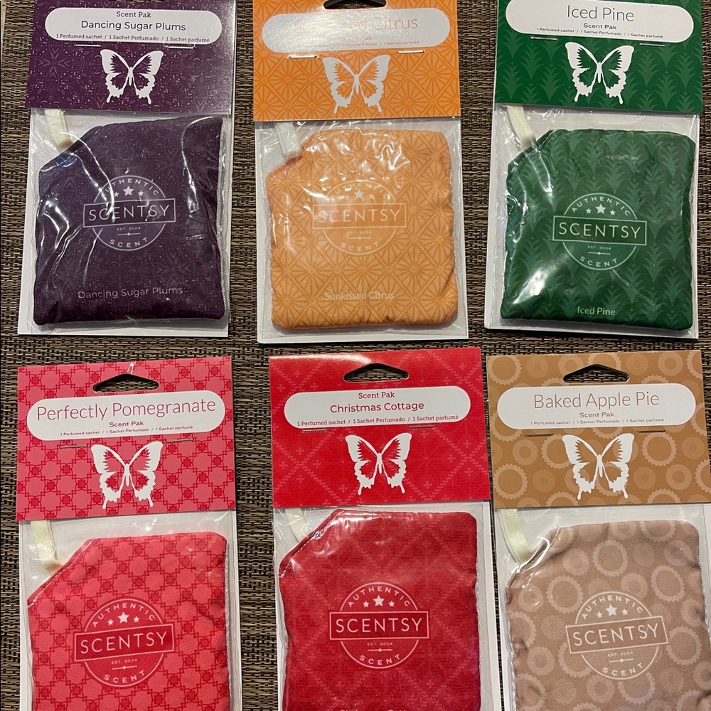 Scentsy Scent packs (6)